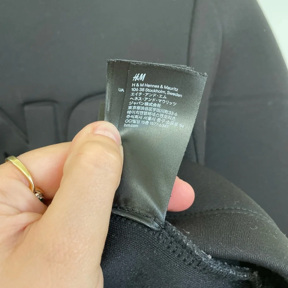 RARE ALEXANDER WANG X H&M||JUMPER SWEATSHIRT SCUBA 100% AUTHENTC S - Picture 8 of 10